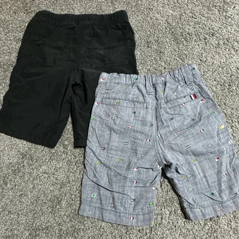Boys Size 7 Lot 1 White Penguin Shirt, Tommy Hilfiger & Jumping Bean Shorts 7x - Picture 8 of 8